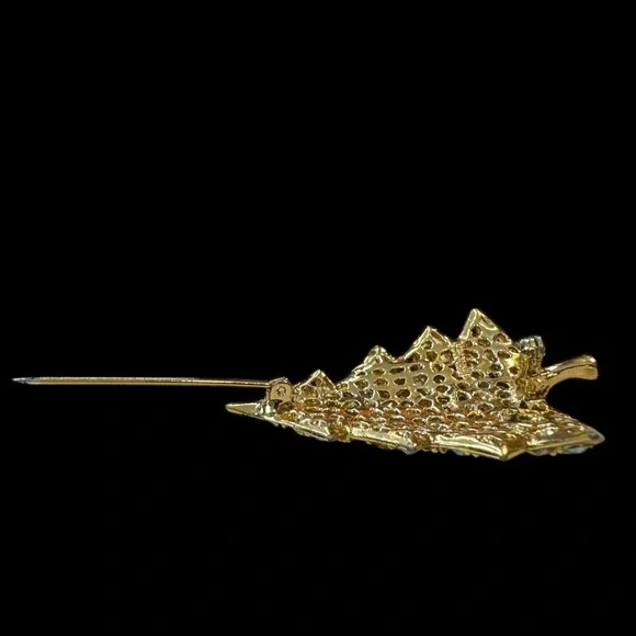 Vintage Kramer Christmas Tree Pin Brooch - Picture 8 of 10